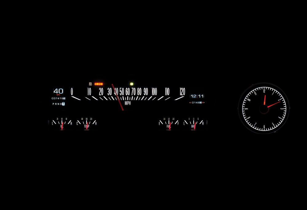 Dakota Digital 1965- 66 Cadillac RTX Instruments RTX-65C-CAD-X